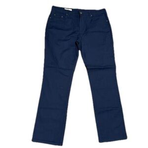 Onward Reserve Flex Micro Canvas Five Pocket Stretch Pant Navy Men 36 x 32